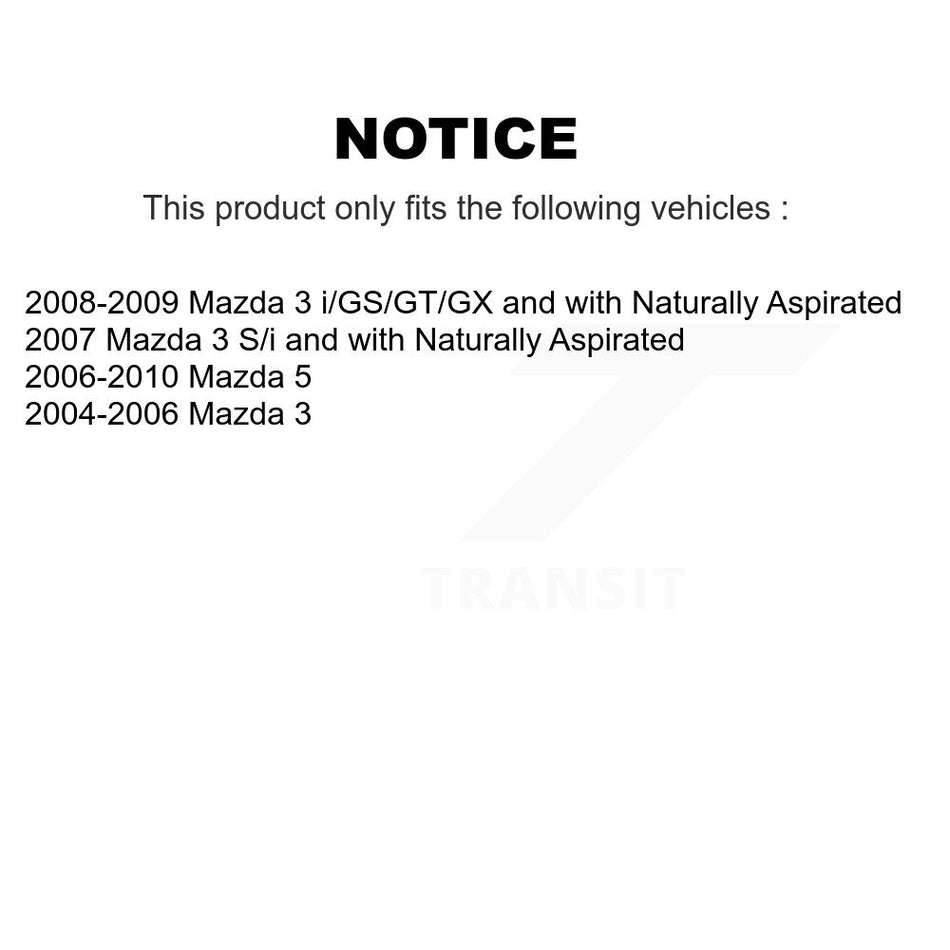 Front Rear Suspension Strut Shock & TQ sway Bar Link Kit (8Pc) For Mazda 3 5 KSS-107970