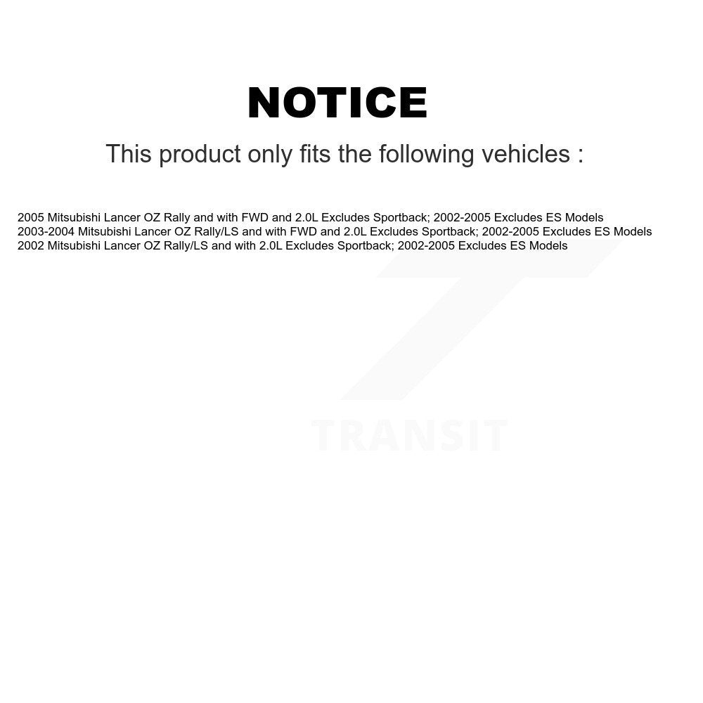 Front Rear Complete suspension Strut & TOR sway Bar Link Kit For Mitsubishi Lancer KSS-107984