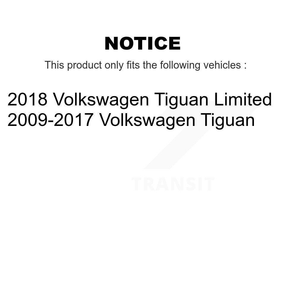 Front Rear Suspension Strut Shock & TOR Bar Link Kit For Volkswagen Tiguan Limited KSS-108183