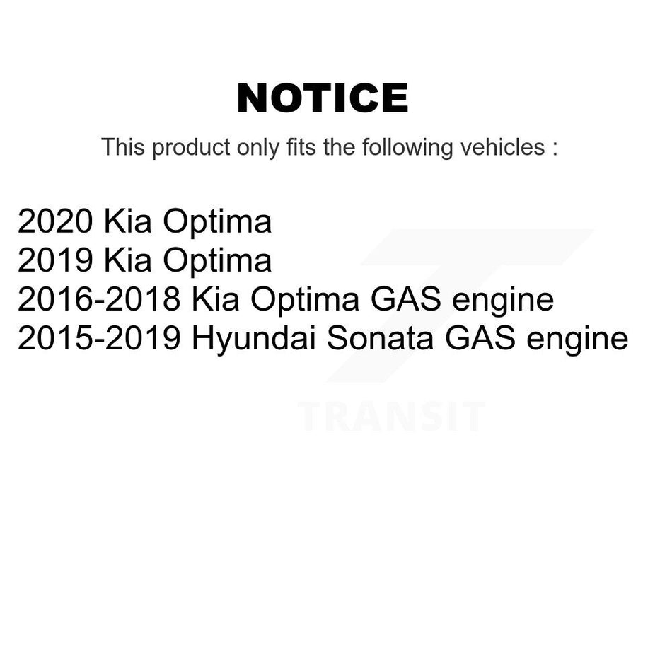 Rear Strut And TOR Link Kit Mount For Hyundai Sonata Kia Optima KSS-108319