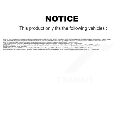Rear Shock And TOR Link Kit For Ford Mustang KSS-108351