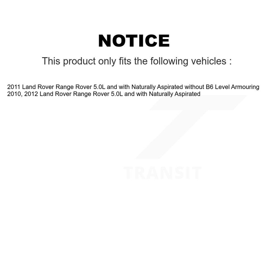 Front Rear Semi-Metallic Disc Brake Pads And Wear Sensors Kit For Land Rover Range KSW-100008