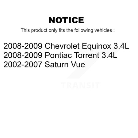 Front Steering Tie Rod End & Boot Kit For Chevrolet Equinox Pontiac Torrent Saturn Vue KTB-100124