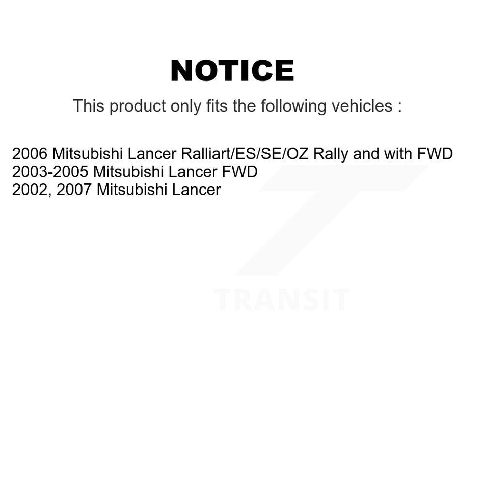Front Steering Tie Rod End & Boot Kit For Mitsubishi Lancer KTB-100126