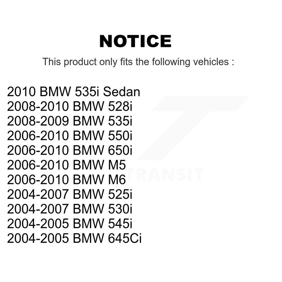 Front Left or Right Tie Rod End & Boot Kit For BMW 530i 650i 525i 645Ci 528i 550i M5 M6 KTB-100385