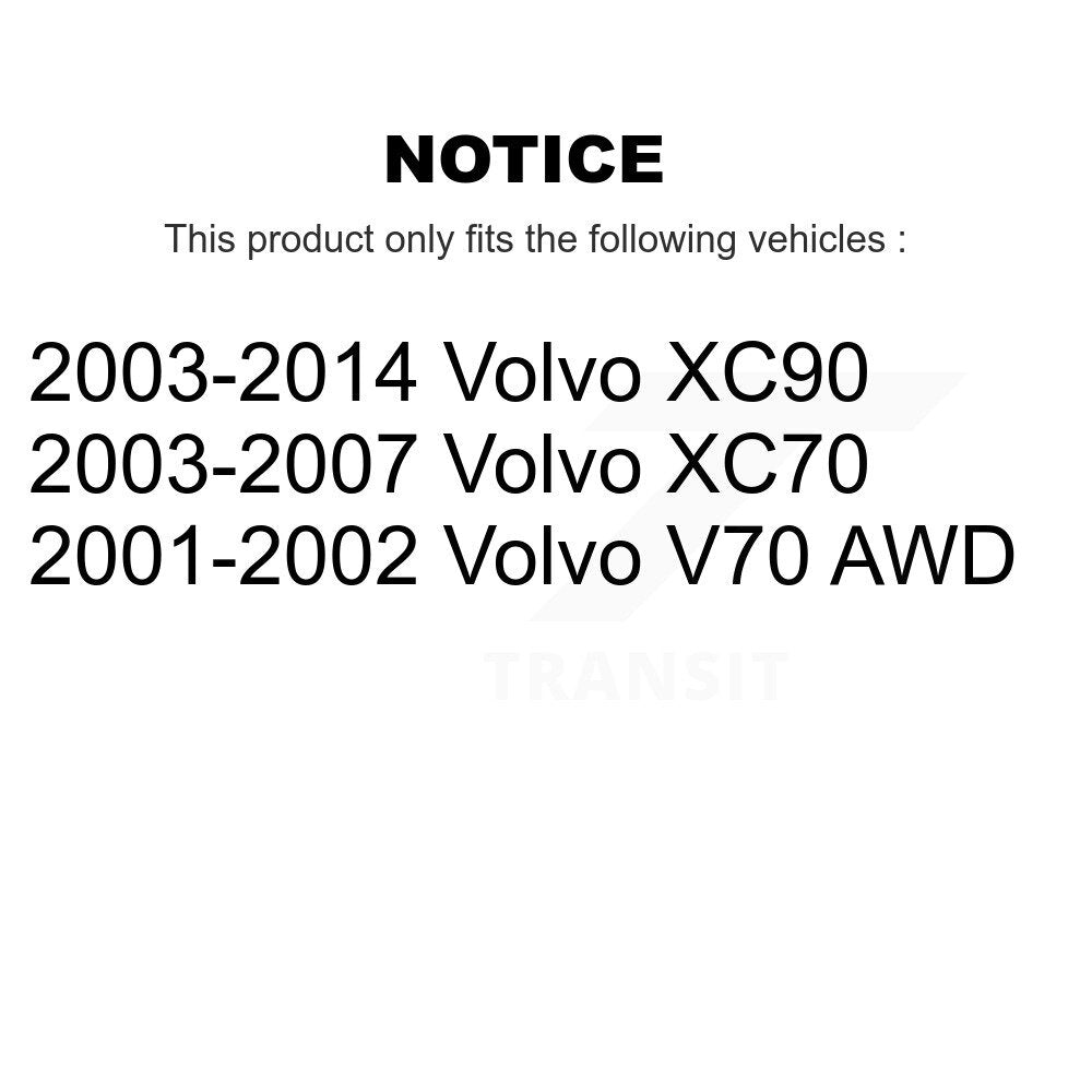 Front Left Steering Tie Rod End & Boot Kit For Volvo XC90 XC70 V70 KTB-100569