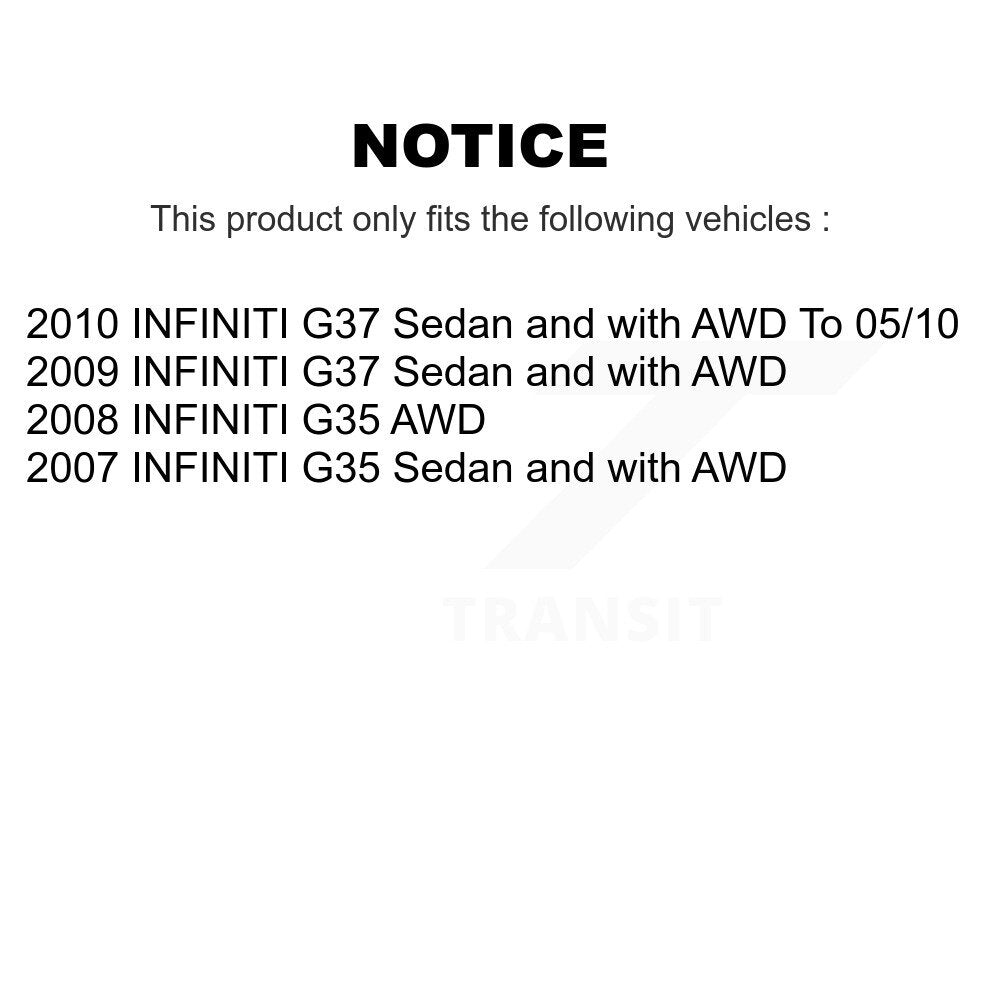 Front Right Steering Tie Rod End & Boot Kit For INFINITI G37 G35 KTB-100651