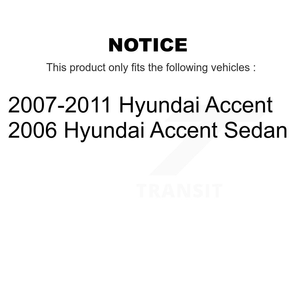Front Steering Tie Rod End & Boot Kit For Hyundai Accent KTB-100827