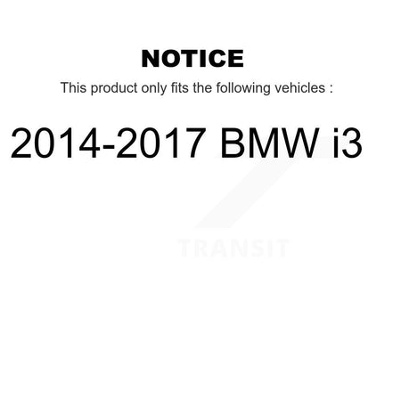 Front Rear Ceramic Brake Pads Kit For BMW i3 i3s KTC-100641