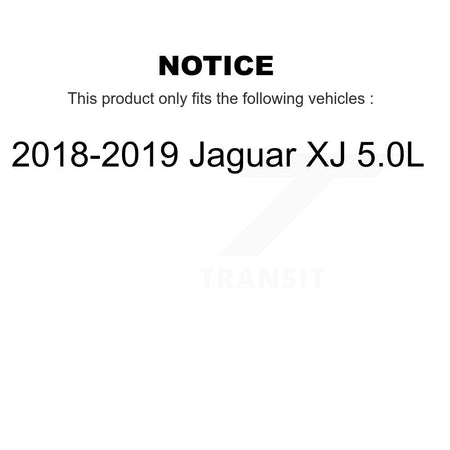 Front Rear Ceramic Brake Pads Kit For Jaguar XJ F-Type XJR575 KTC-100767