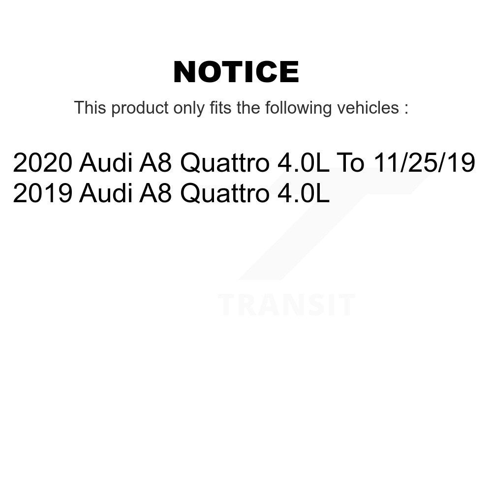Front Rear Ceramic Brake Pads Kit For Audi A8 Quattro 4.0L KTC-100848