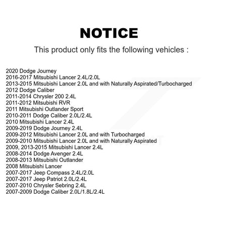 Accessory Drive Belt Idler Pulley KTP-89133 For Dodge Journey Mitsubishi Jeep Lancer Patriot Compass