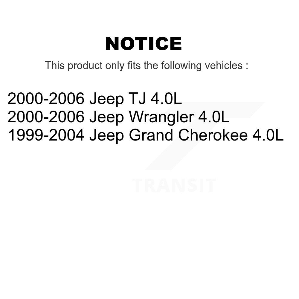 Accessory Drive Belt Tensioner Assembly KTP-89245 For Jeep Wrangler Grand Cherokee TJ 4.0L