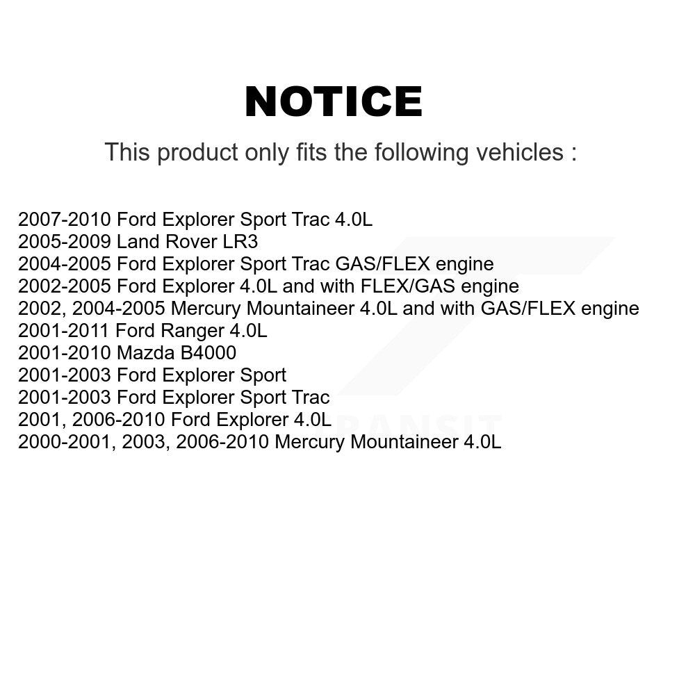 Accessory Drive Belt Tensioner Assembly KTP-89252 For Ford Ranger Explorer Sport Trac Mazda B4000