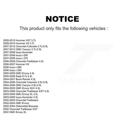 Accessory Drive Belt Tensioner Assembly KTP-89269 For Chevrolet GMC Colorado Canyon Trailblazer H3