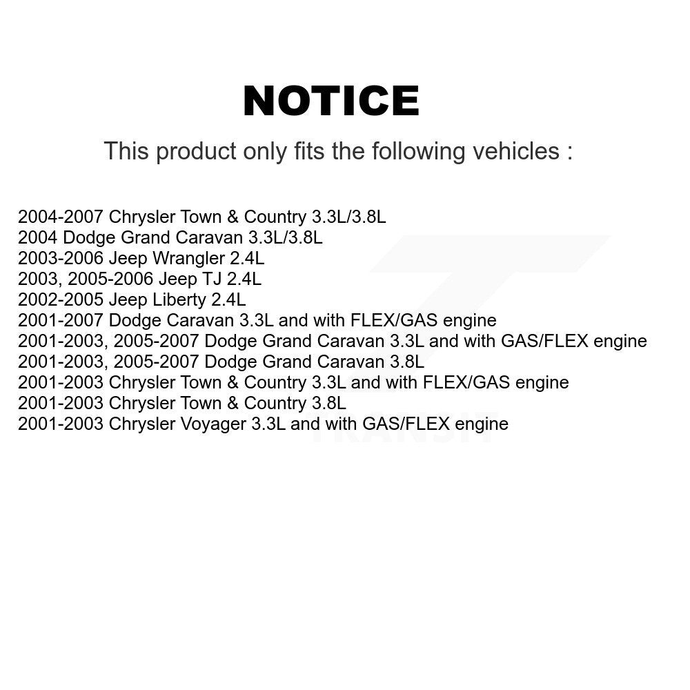Accessory Drive Belt Tensioner Assembly KTP-89280 For Dodge Jeep Grand Caravan Liberty Wrangler Town