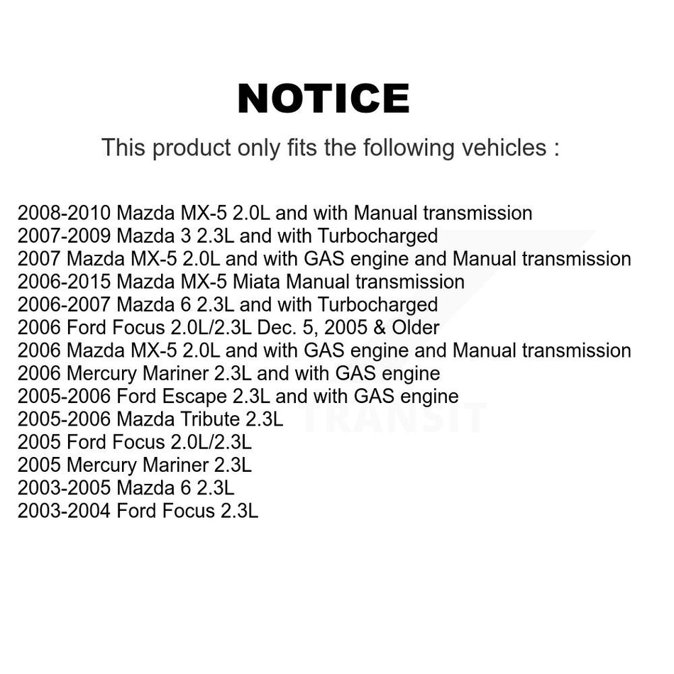 Accessory Drive Belt Tensioner Assembly KTP-89372 For Mazda 3 Ford Focus Escape MX-5 Miata 6 Tribute