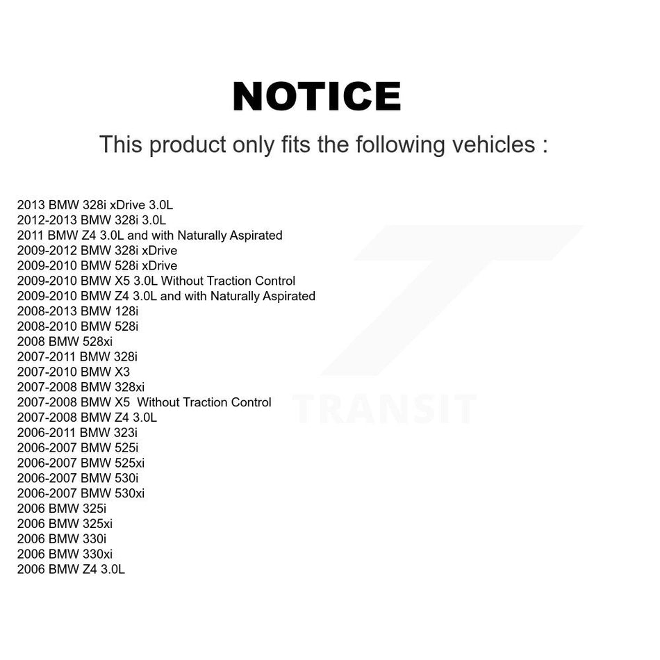 Accessory Drive Belt Tensioner Assembly KTP-89399 For BMW 328i xDrive 323i X5 X3 128i Z4 328xi 325i