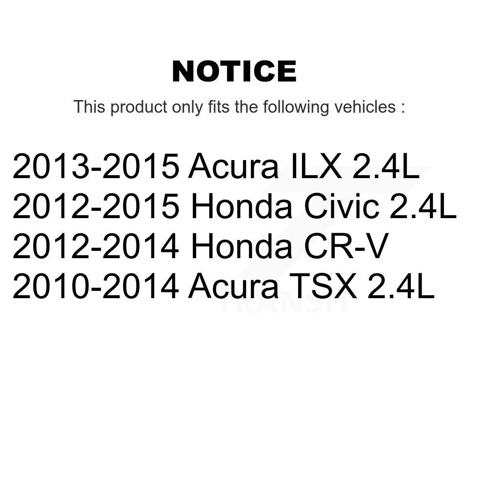 Accessory Drive Belt Idler Pulley KTP-89584 For Honda Civic CR-V Acura ILX TSX