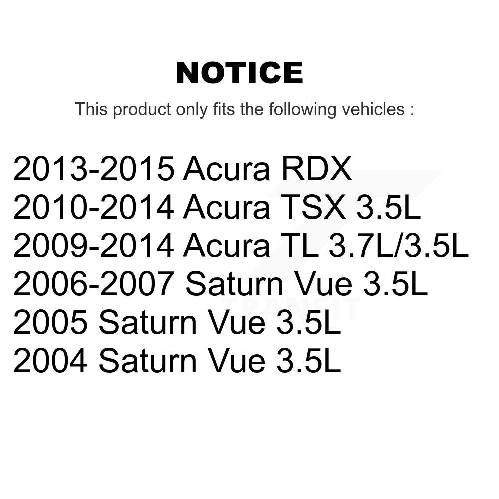 Accessory Drive Belt Tensioner Assembly KTP-89608 For Acura RDX TL TSX Saturn Vue