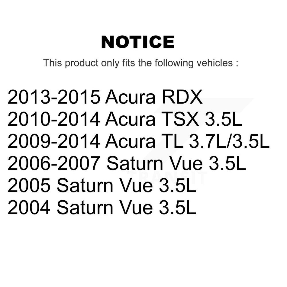 Accessory Drive Belt Tensioner Assembly KTP-89608 For Acura RDX TL TSX Saturn Vue