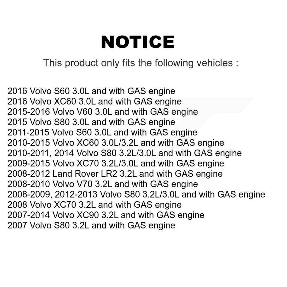 Accessory Drive Belt Tensioner Assembly KTP-89696 For Volvo XC60 XC90 XC70 S60 Land Rover LR2 S80