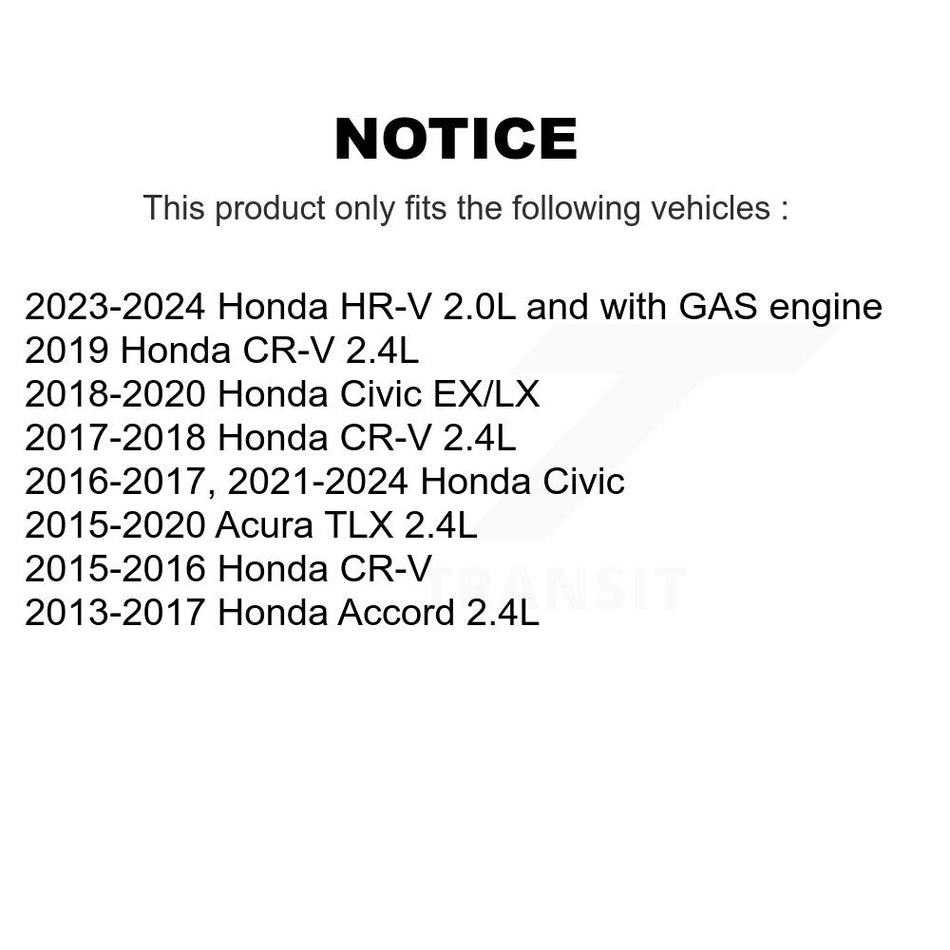 Accessory Drive Belt Tensioner Assembly KTP-89709 For Honda Civic CR-V Accord HR-V Acura TLX