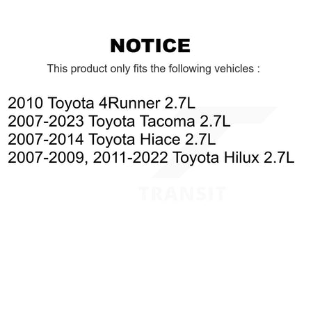 Accessory Drive Belt Tensioner Assembly KTP-89711 For Toyota Tacoma 4Runner Hiace Hilux 2.7L