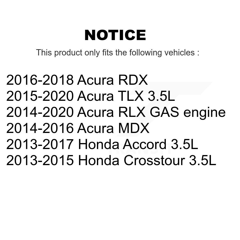 Accessory Drive Belt Tensioner Assembly KTP-89715 For Honda Accord Acura RDX TLX MDX Crosstour RLX