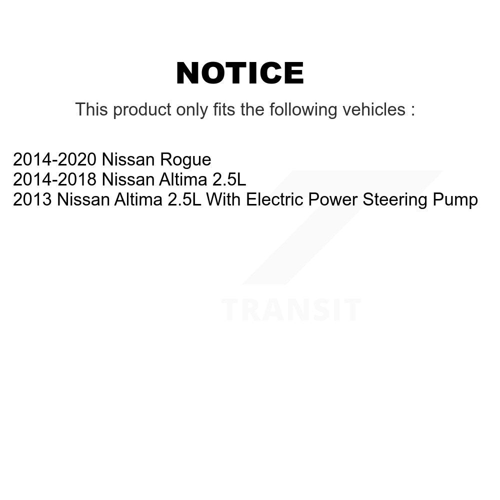 Accessory Drive Belt Tensioner Assembly KTP-89720 For Nissan Rogue Altima