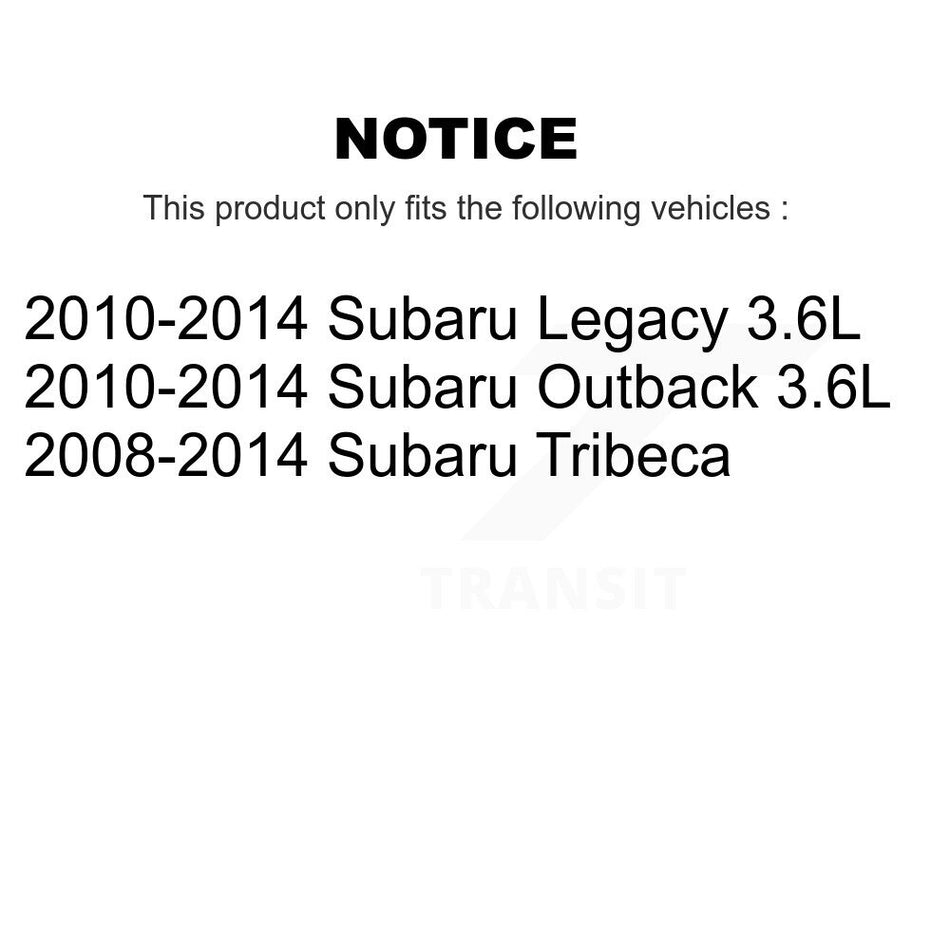 Accessory Drive Belt Tensioner Assembly KTP-89735 For Subaru Outback Legacy Tribeca