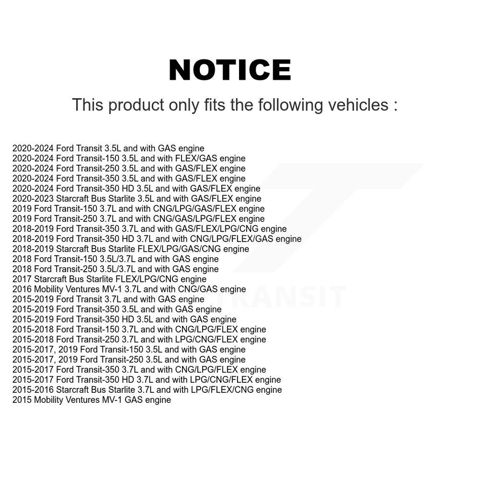 Air Conditioning Power Steering Accessory Drive Belt Tensioner Assembly KTP-89736 For Ford HD Bus
