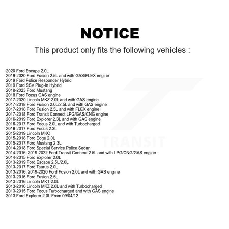 Accessory Drive Belt Tensioner Assembly KTP-89740 For Ford Escape Focus Fusion Explorer Edge Mustang