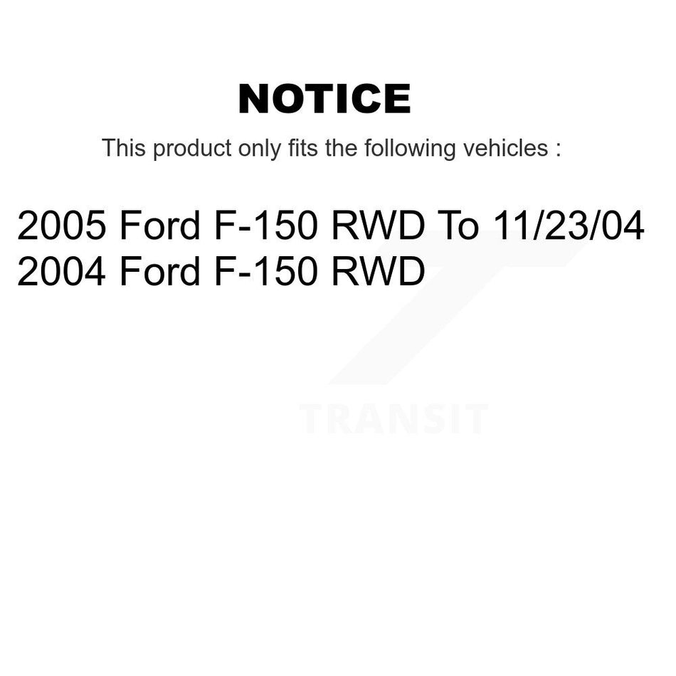 Front Suspension Control Arm And Ball Joint Assembly Stabilizer Bar Link Kit For Ford F-150 Heritage KTR-100037