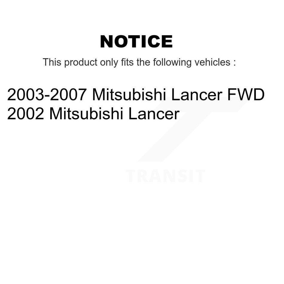 Front Suspension Control Arm And Ball Joint Assembly Stabilizer Bar Link Kit For Mitsubishi Lancer KTR-100102