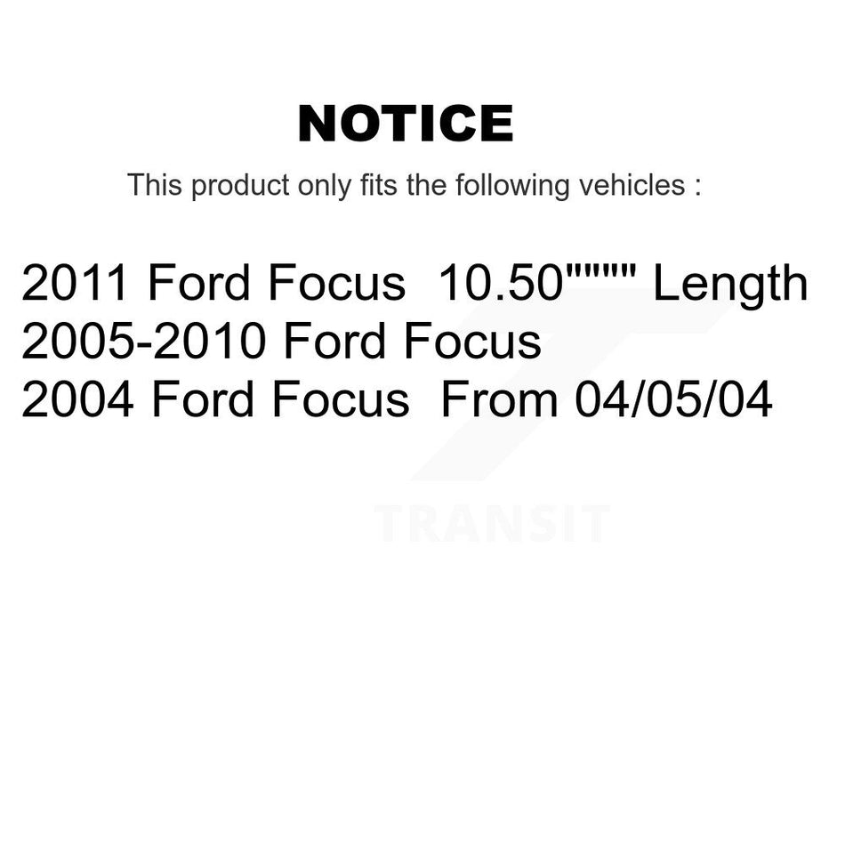 Front Suspension Control Arm And Ball Joint Assembly Stabilizer Bar Link Kit For Ford Focus KTR-100188