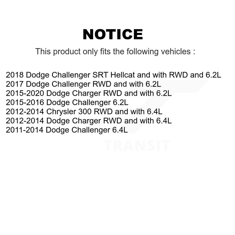 Front Suspension Control Arm And Ball Joint Assembly Steering Tie Rod End Stabilizer Bar Link Kit (8Pc) For Dodge Charger Challenger Chrysler 300 KTR-100482