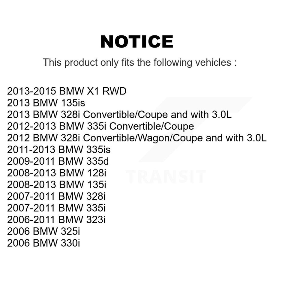 Front Suspension Control Arm And Ball Joint Assembly Steering Tie Rod End Stabilizer Bar Link Kit (8Pc) For BMW 328i 335i X1 325i 128i 330i 135i 335d 335is 323i KTR-100623