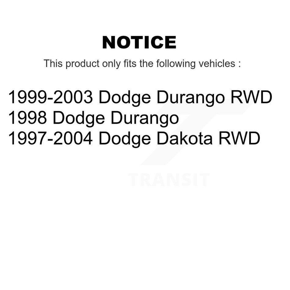 Front Suspension Stabilizer Bar Link Pair For Dodge Dakota Durango KTR-100676