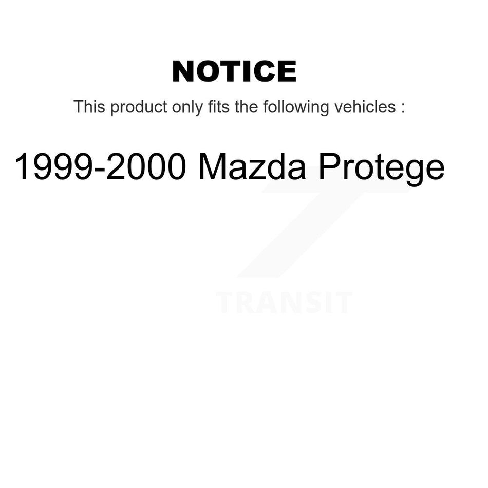 Front Suspension Stabilizer Bar Link Pair For 1999-2000 Mazda Protege KTR-100786