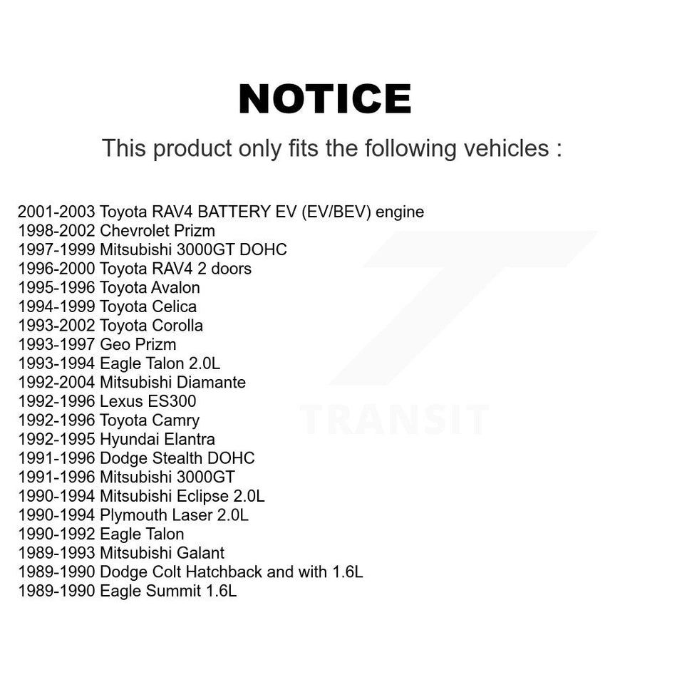 Front Suspension Stabilizer Bar Link Pair For Toyota Corolla Camry RAV4 Prizm Chevrolet Geo Avalon Lexus ES300 Celica KTR-100809