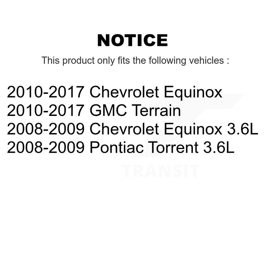 Rear Suspension Stabilizer Bar Link Pair For Chevrolet Equinox GMC Terrain Captiva Sport Pontiac Torrent KTR-100982