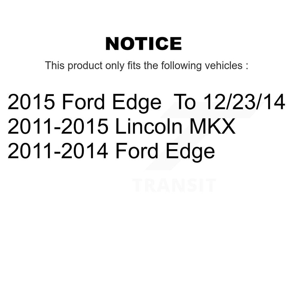 Rear Suspension Stabilizer Bar Link Pair For Ford Edge Lincoln MKX KTR-100987