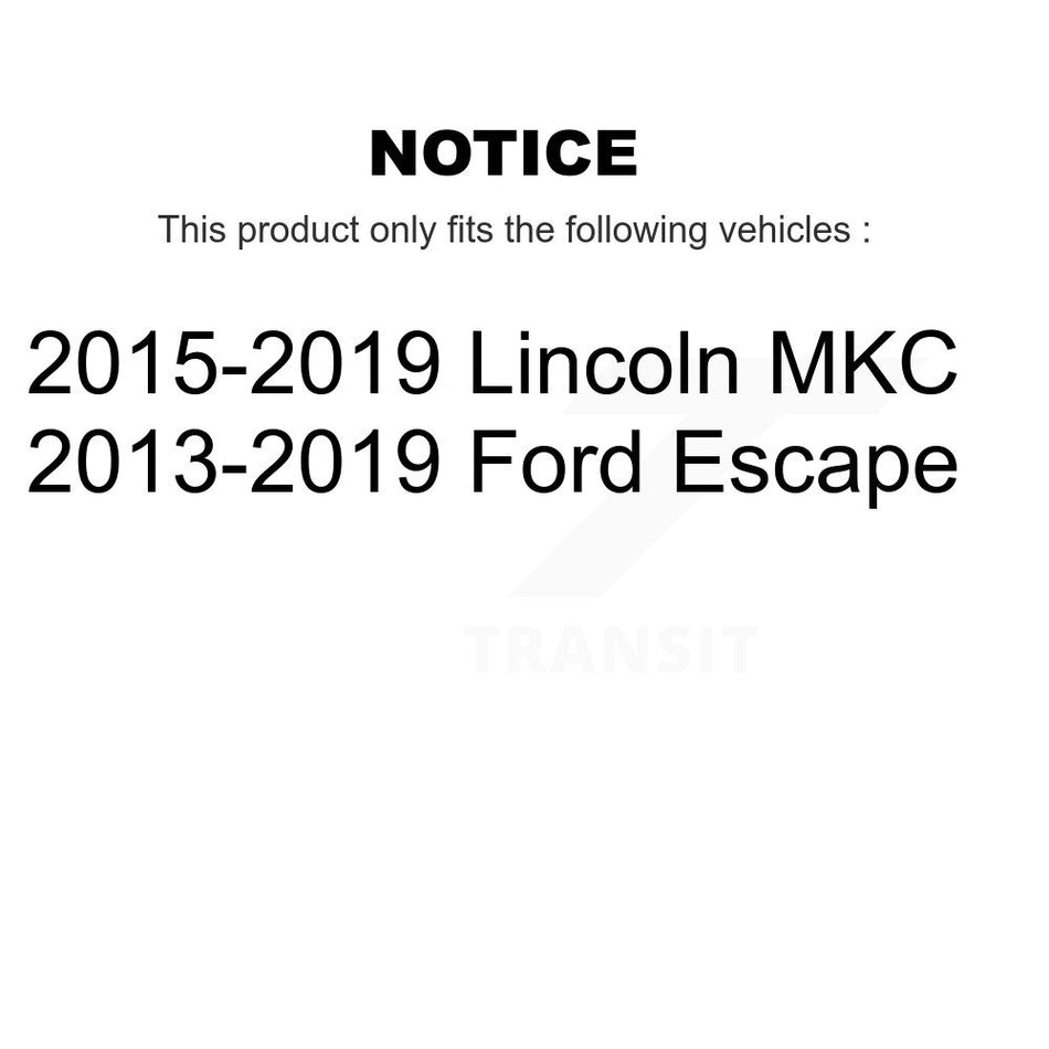 Rear Suspension Stabilizer Bar Link Pair For Ford Escape Lincoln MKC KTR-100992