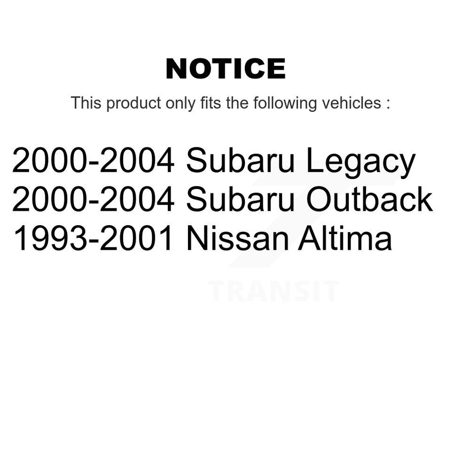 Rear Suspension Stabilizer Bar Link Pair For Subaru Outback Nissan Altima Legacy KTR-101010
