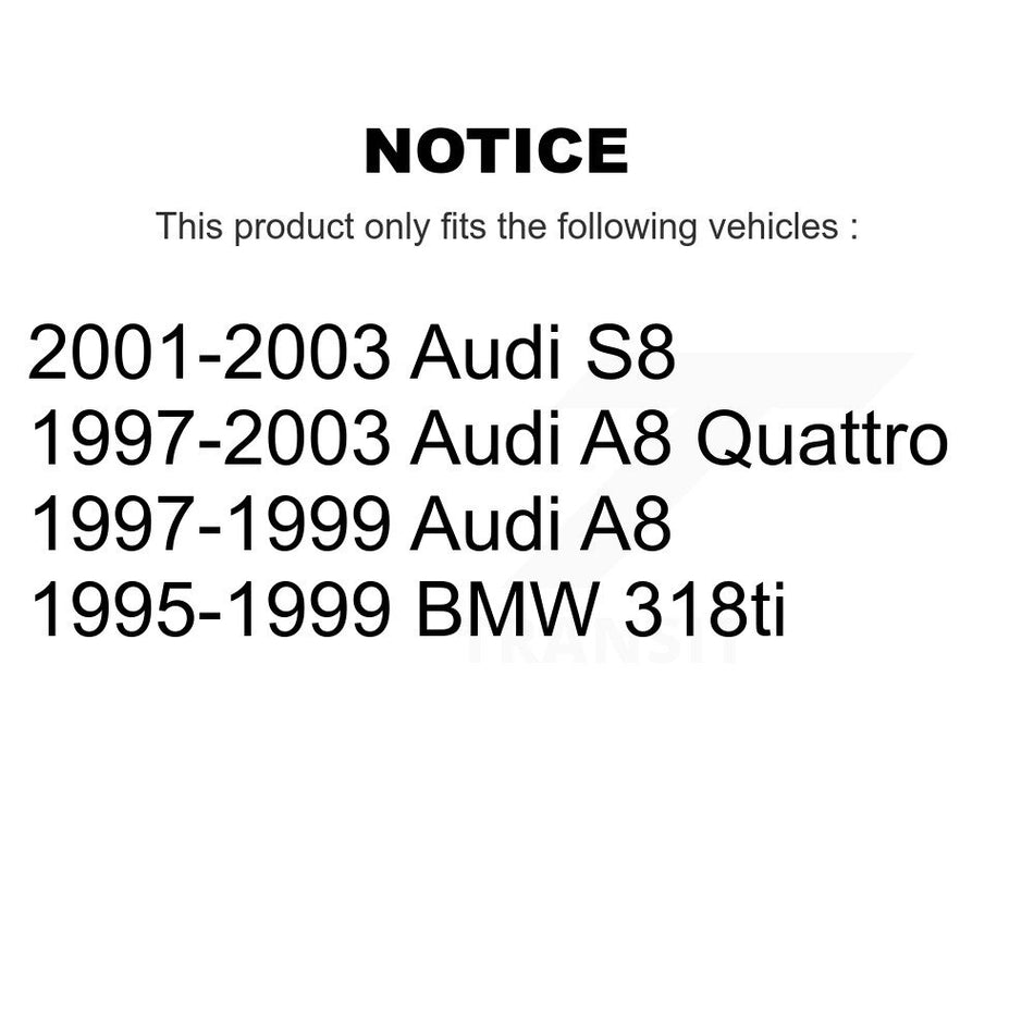 Rear Suspension Stabilizer Bar Link Pair For BMW 318ti Audi A8 Quattro S8 KTR-101024