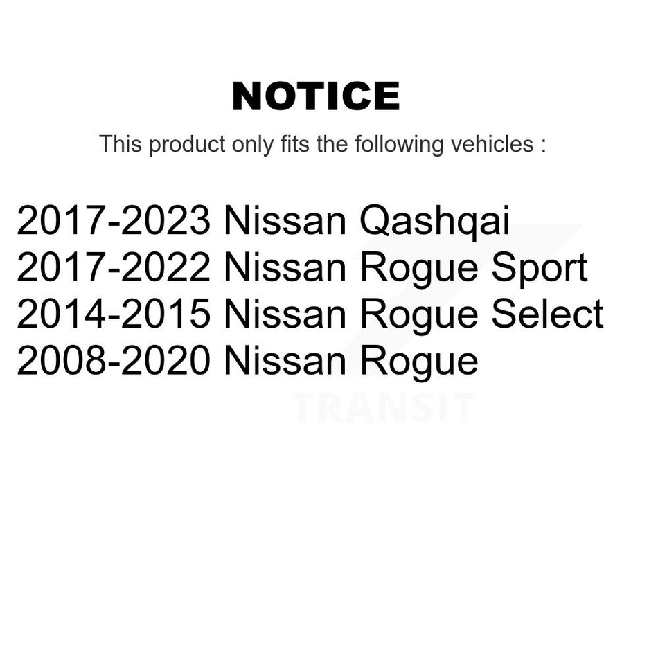 Rear Suspension Stabilizer Bar Link Kit For Nissan Rogue Sport Select Qashqai KTR-101076