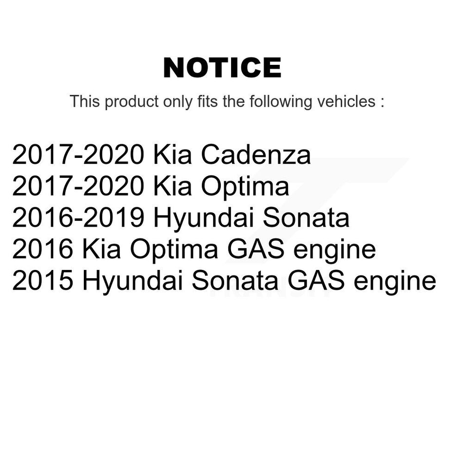 Rear Suspension Stabilizer Bar Link Kit For Hyundai Sonata Kia Optima Cadenza KTR-101082