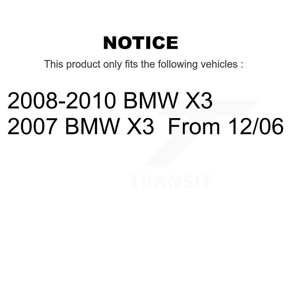 Front Suspension Ball Joints Pair For BMW X3 KTR-101136