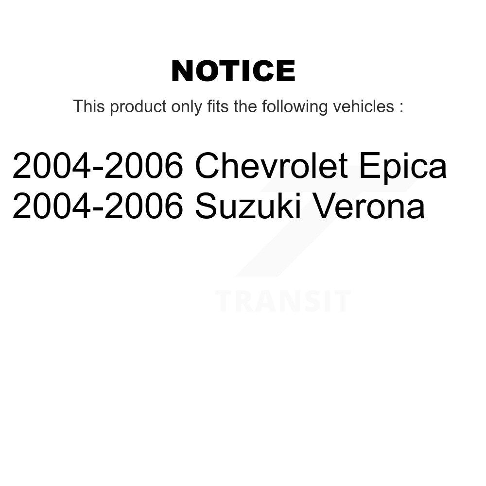 Front Lower Suspension Ball Joints Pair For 2004-2006 Chevrolet Epica Suzuki Verona KTR-101143